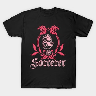 D&D Sorcerer Simple Class Emblem T-Shirt